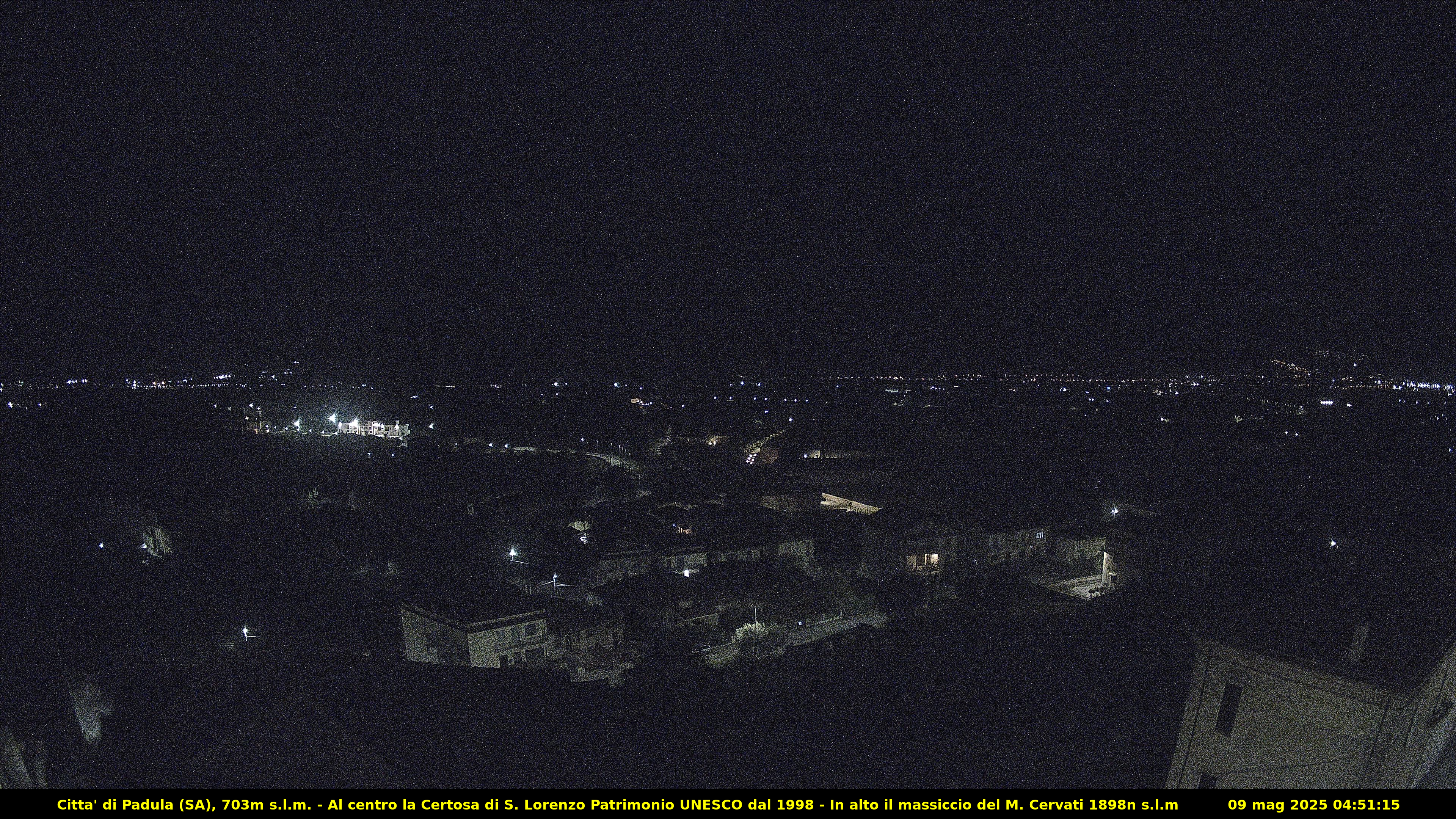 Webcam a Padula (SA)